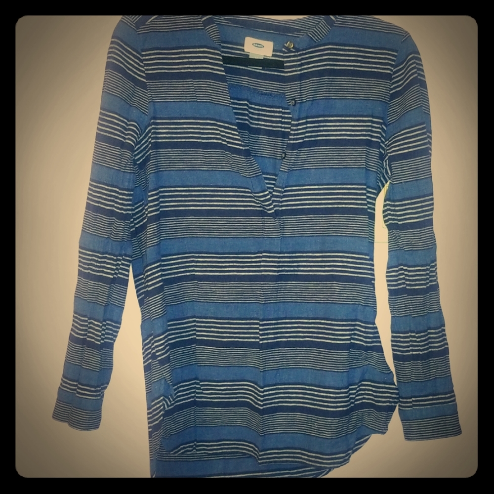 Old Navy Striped Tunic Size Medium